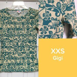 LuLaRoe Gigi Tee Size XXS - NWT